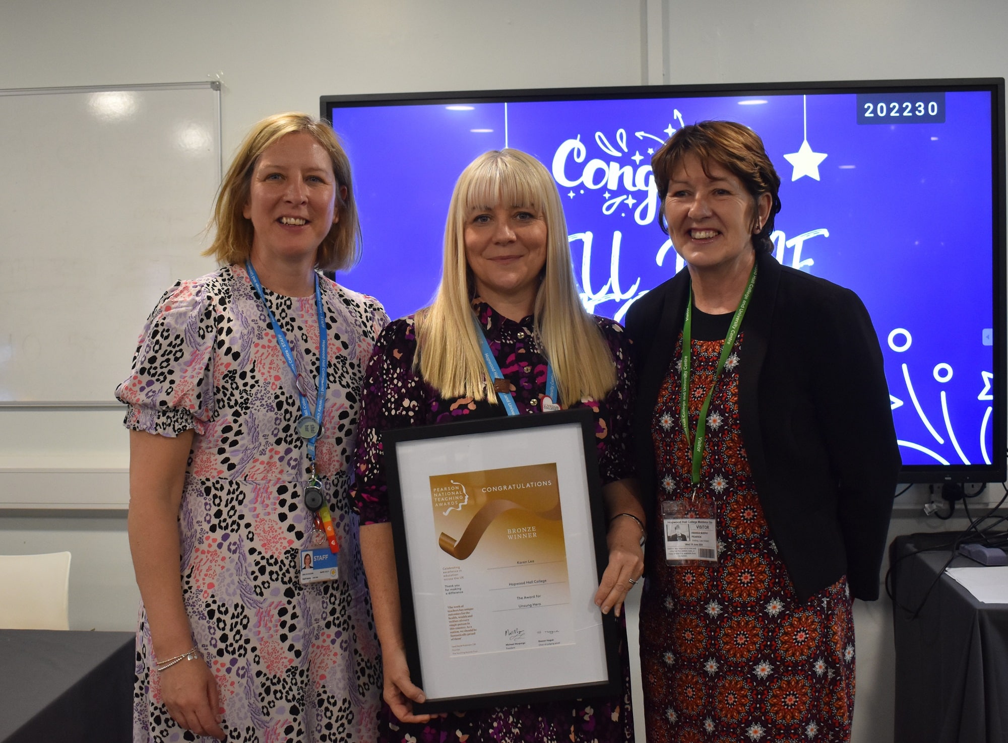 Rochdale educators win prestigious National Teaching Award - Greater ...